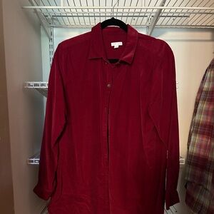 J Jill Corderoy Shirt Jacket